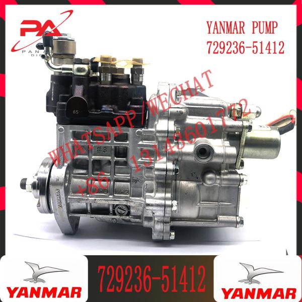 Pompe d'injection de YANMAR 729236-51412 pour 4TNV88/3TNV88/3TNV82 le moteur diesel 72923651412