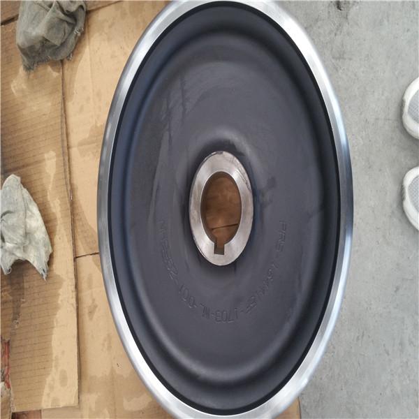 Forged Steel Train Wheels , 610mm Rail Car Wheels For Ballast Rail Vehicles ODM