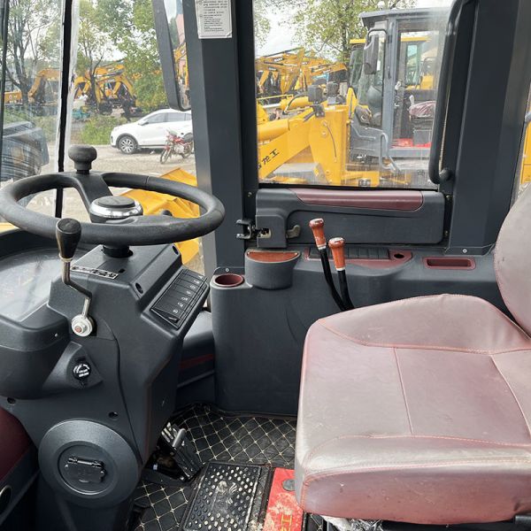 Used Lonking 855N Loader 162kw Rated Power 4m3 Bucket Capacity High Efficiency