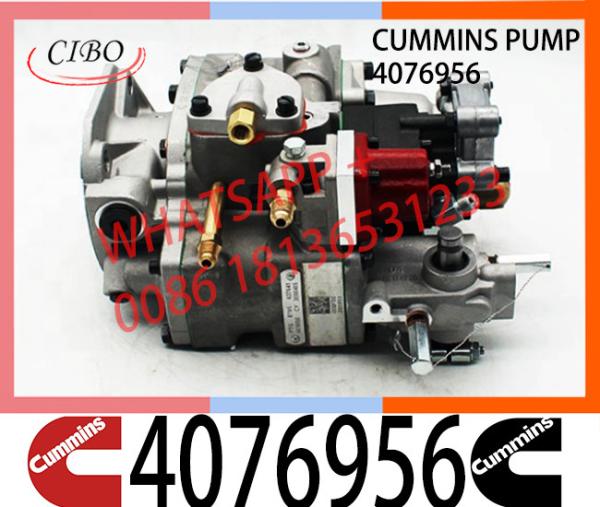 Neutral K19 KTA19 Diesel Engine Part 4076956 3074666 PT Fuel Pump View
