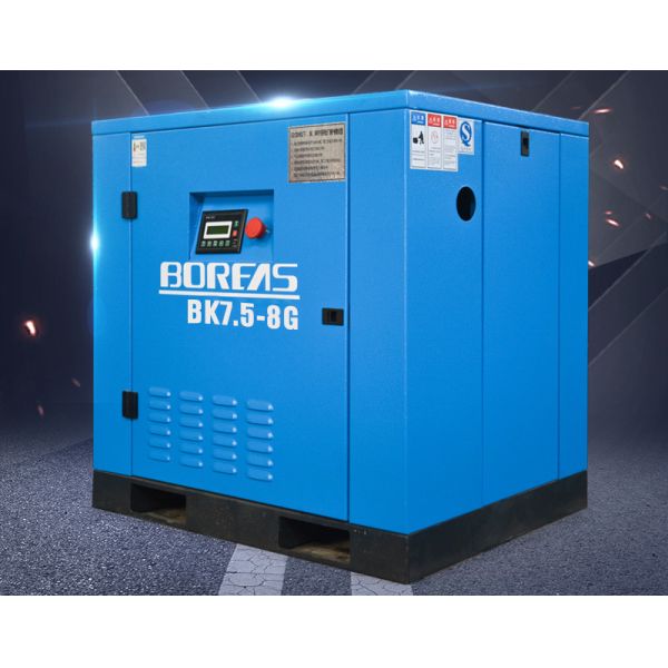 7.5KW 3 Phase 20HP 1.2m³/Min Screw Air Compressor