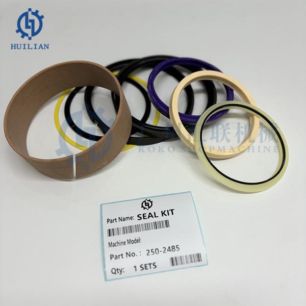 250-2485 250-2487 Kit d'étanchéité hydraulique du cylindre pour pièces détachées de la pelle E320B E322BL Kit de réparation du cylindre Ring Seal Kit 2502485 2502487