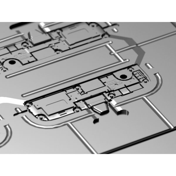 OEM / ODM: Многополосная впрысканая форма и мини-подставка для материнской платы (1*4) No.22685