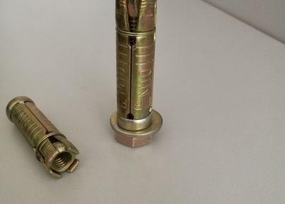 3pcs / 4pcs Shield Fixing Anchor Bolts , M6-M20 Expansion Anchors For Concrete