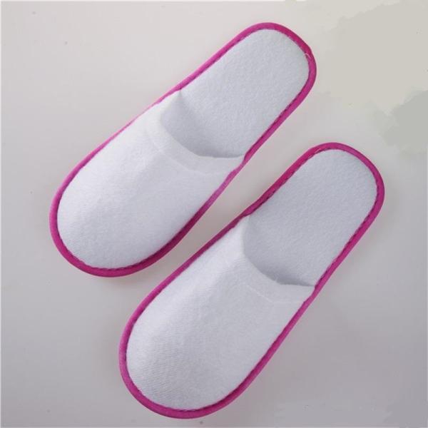 Anti deslizamento cirúrgico Coral Fleece Disposable Hotel Slippers