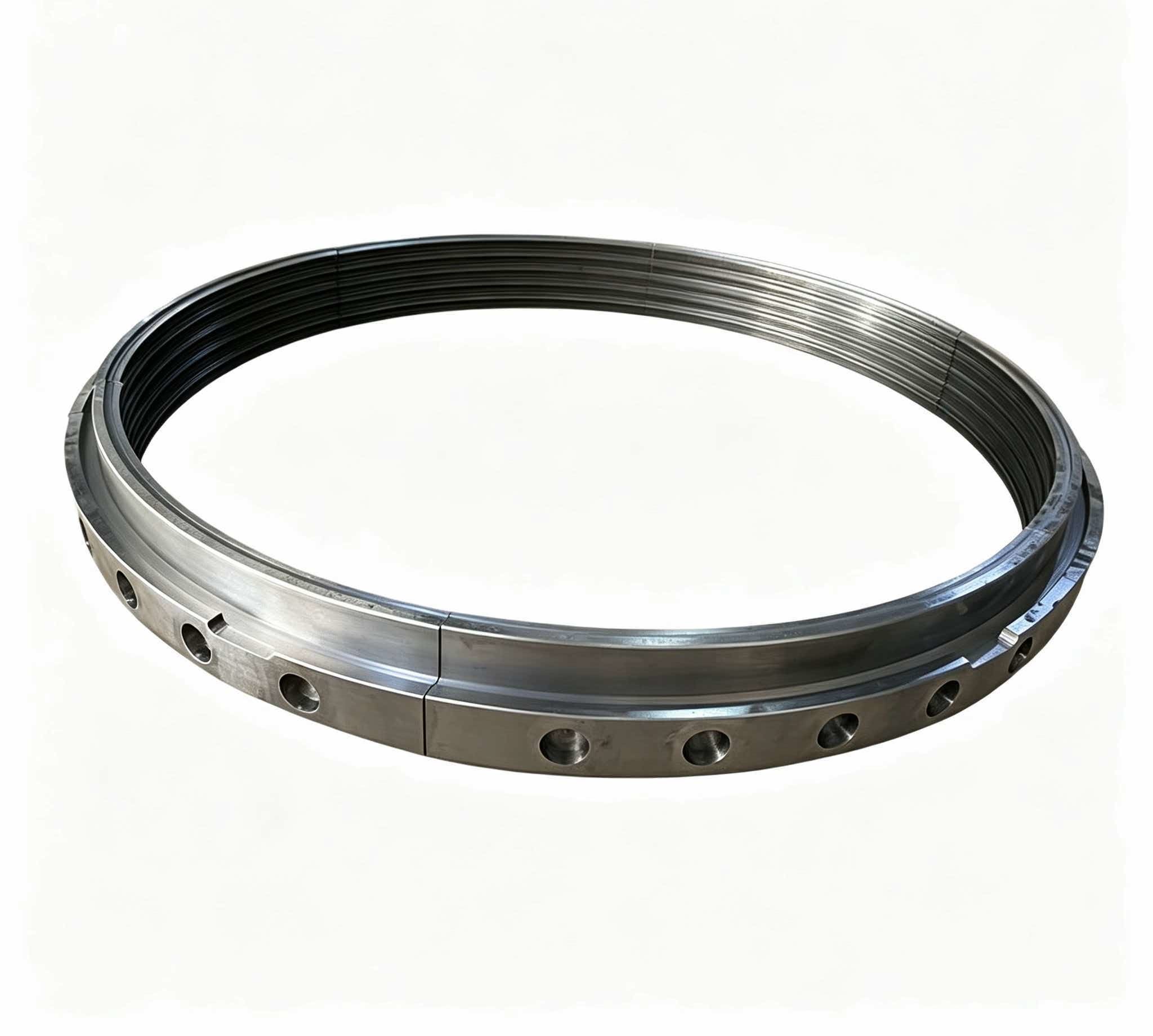 Customized Diaphragm Shroud Steam Seal Ring with High-Low Tooth Configuration in Premium Alloy Steel