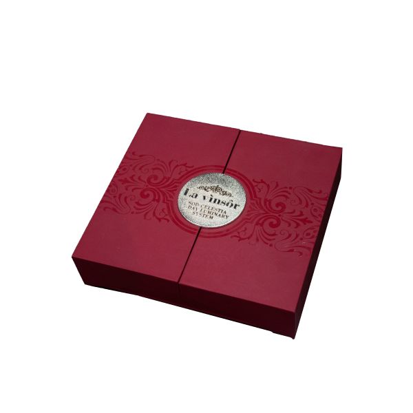 Customized Premium Luxury Gift Box with Double Open Door Magnetic Closure and Sponge Insert