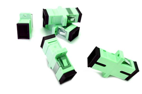 SM 9/125 Fiber Optic Adapter Connectors SC APC UPC Color Customized