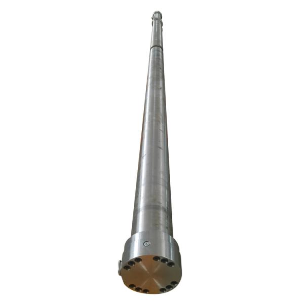 Acción única cilindro hidráulico de 140 mm de perforación 100-6550 mm de carrera