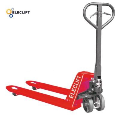 Ergonomic Handle Custom Heavy Duty Pallet Jack Powder Coated Galvanized
