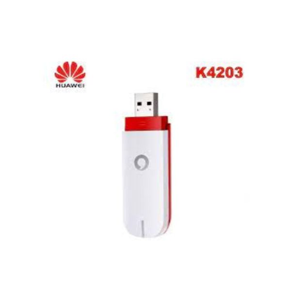 Huawei 3G USB Modem Vodafone K4203 3G HSUPA 21.6Mbps Data Card for Fast Data Transfer