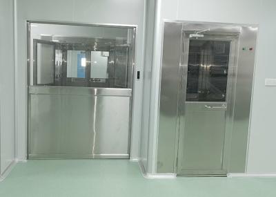 2 Side Blowing PLC Control Stainless Steel 304 Air Shower Room
