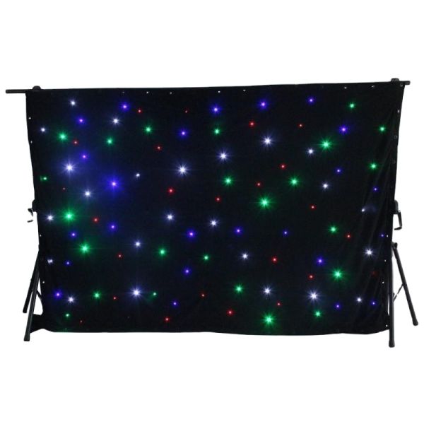 RGBW LED Star Curtain 95Ra 6000lm Para festa de casamento discoteca