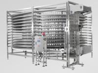 Transporte refrigerando espiral da movimentação de cilindro multi 380V da chave da volta