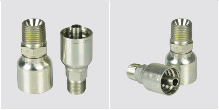 15611-08-08PK JIC NPT Hydraulic Hose Fitting Male One Piece