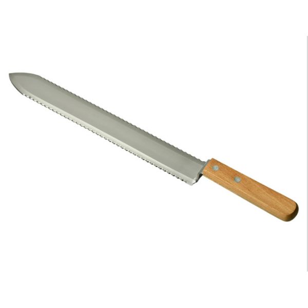 Serrated двойник нержавеющей стали Uncapping нож с деревянной ручкой для Uncapping меда