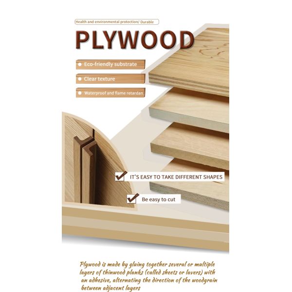 Hotel Grade Pine Main Material 6/9/12/15/18mm Commercial Plywood for Packing at Best