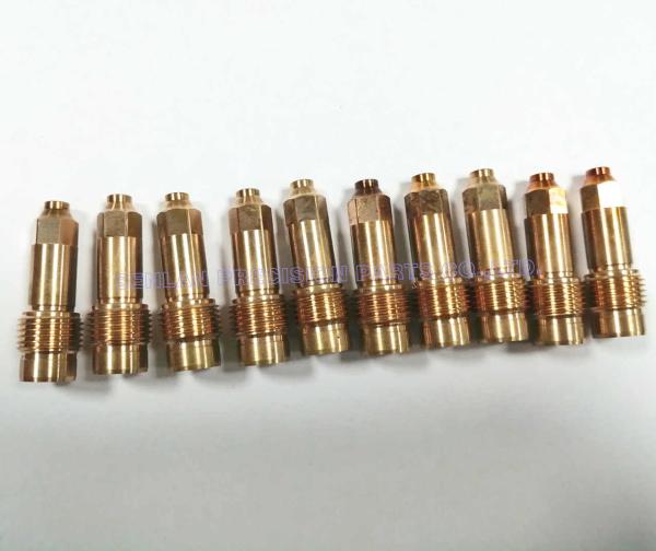 O molde material da precisão do BECU parte a concentricidade quente 0.01mm do Sprue das pontas de bocal