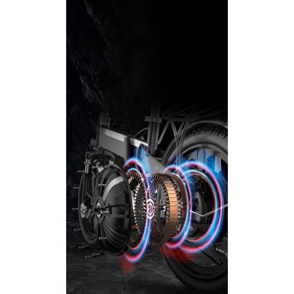 32km/Hour Lightweight Electric Folding Bike 20 Inch 48TAlu