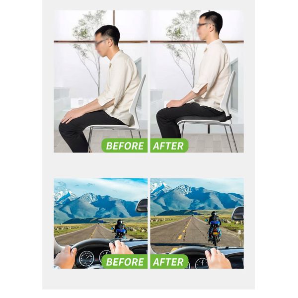Slow Rebound Hip Cushion for Improved Posture and Comfort Ergonomic Design