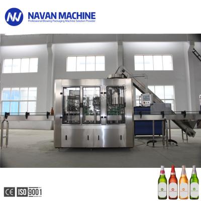 Compact Beer Filling Machine Automatic Glass Bottling Machine