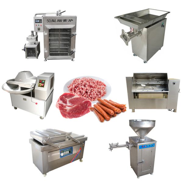 2100*920*1040mm Sausage Making Equipment 220V/380V  High Capacity