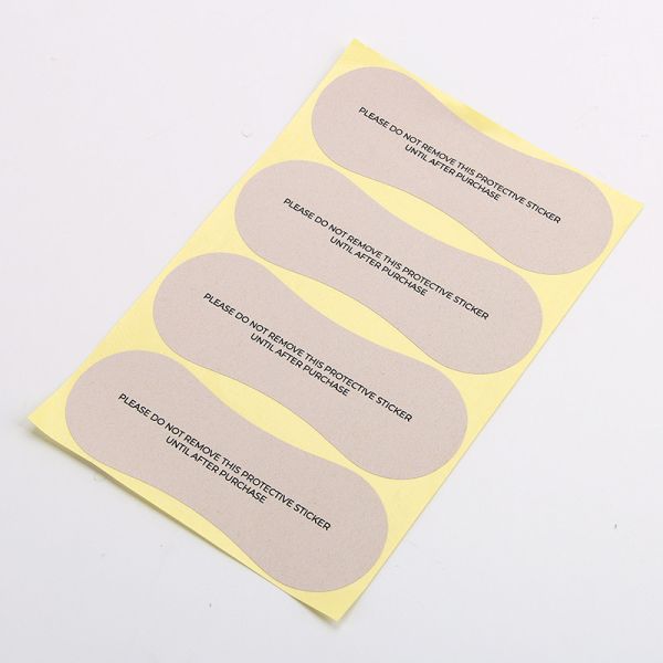 110mm X 50mm Hygiene Kraft Paper Sticker Labels Printing For Swimwear Clothing