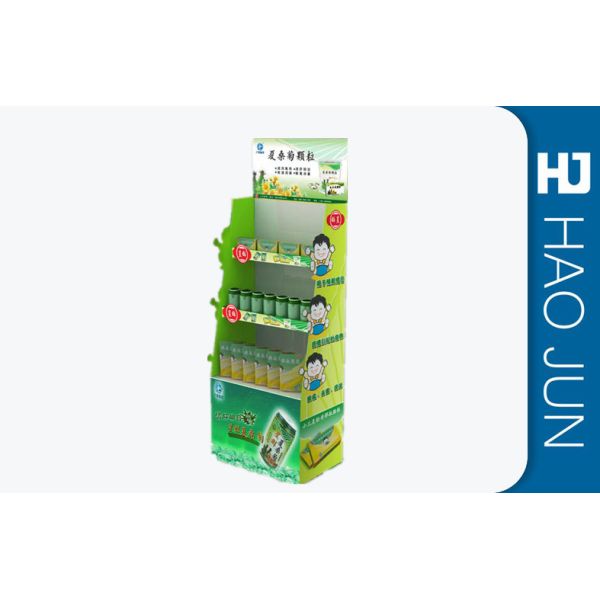 Heavy Duty Shampoo Cardboard Display Racks , Custom Cardboard Floor Displays Stands