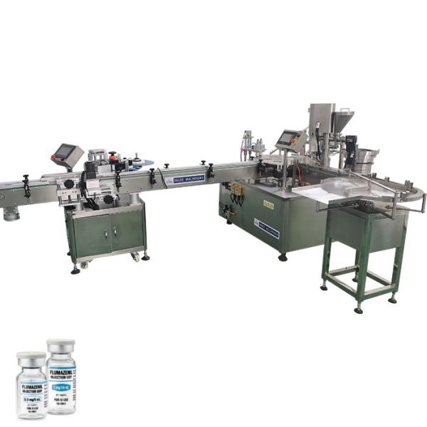 2ml glass vial powder filling production line penicillin bottles powder filling machine sterile vials filling machine