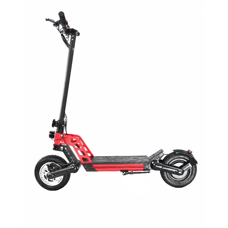 Foldable Black Customized Color Electric Scooter with Customized Pro800w Motor 48v 12.5ah High Speed Battery Foldable