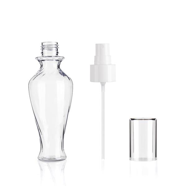 Cristal 5 garrafa cosmética transparente da garrafa de perfume 150ML da onça com Mini Sprayer