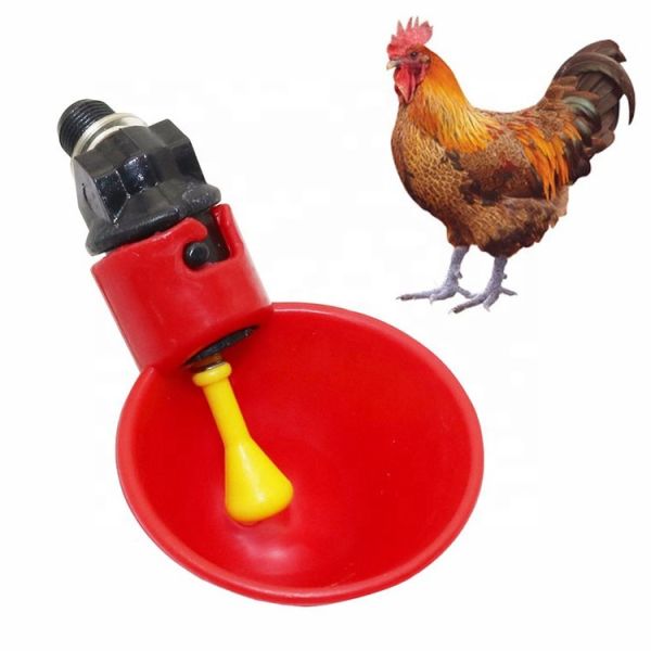 Steel Ball Hanging Cup Automatic Water Drinkers For Birds