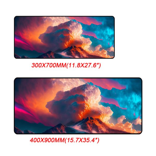 Gaming Style Custom Gaming Mouse Pads Xxxl 40x90 For EOM ODM With Edging Packaging