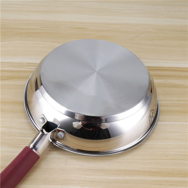 5pcs Non Stick Cookware Set Kitchenware Stainless Steel Cooking Pot OEM