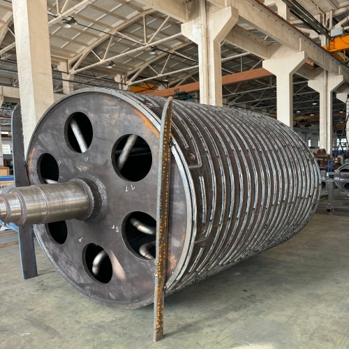 HRC62 Mirror Polish Cooling Roller Heavy Duty Industrial Rollers For Plate / Sheet / Film