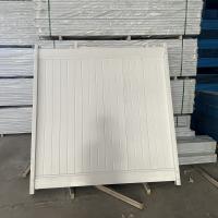 Maintenance Free White Pvc Privacy Fence 6x8ft Long Lasting For Modern Homes