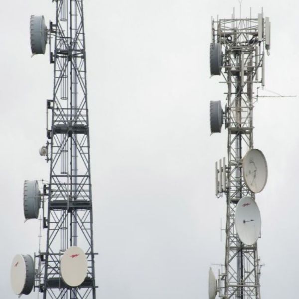 4 Leg Angle Steel Iron Self Supporting Telecom Lattice Tower & Internet ISP Wireless 5G Antenna Tower 