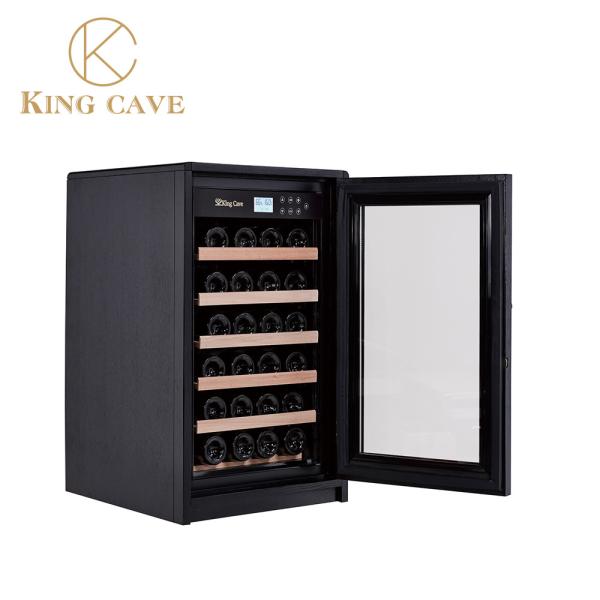 Embraco Compressor Custom Wine Cooler LED Lights Custom Wine Refrigerator