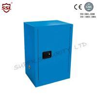 Gabinetes inoxidables de la seguridad de los productos químicos del azul de acero para Flammables y la prueba de fuego de los combustibles