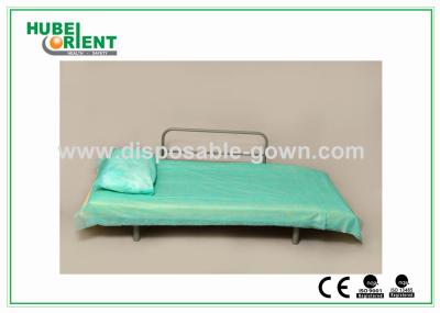 Blue Disposable Non Woven Bed Sheets for Hospital Clinic Beauty Center Use