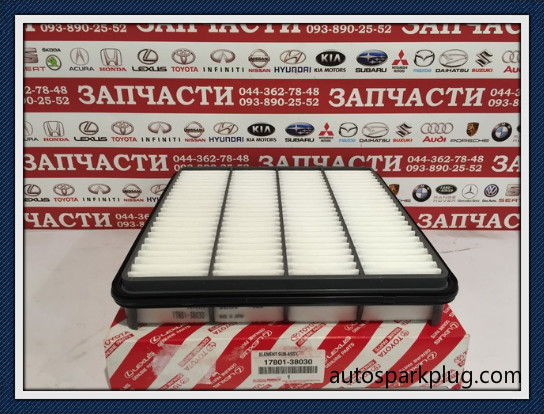 Top Quality Auto Air Filter OEM 17801-38030 for Land Cruiser