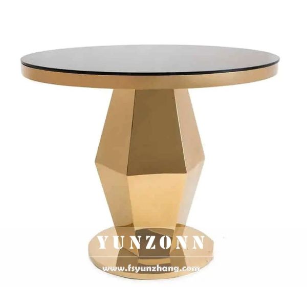 Tableau de gâteau de mariage en acier inoxydable