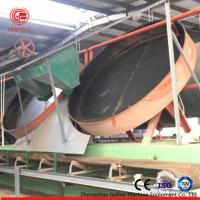 Producción ahorro de energía Effcciency del granulador de la cacerola del fertilizante orgánico alta