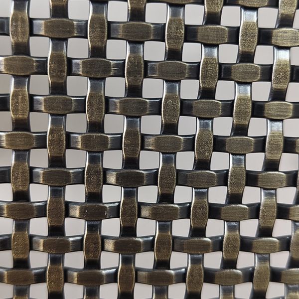 304 316 Stainless Steel Architectural Woven Mesh For Decoration Building Facades Ceiling