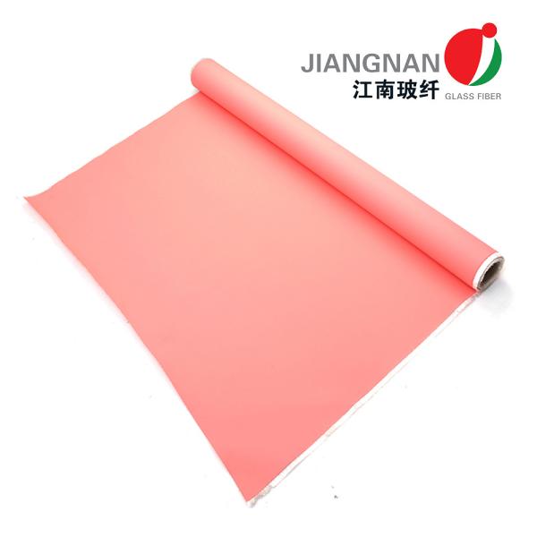 Excellent Chemical Resistant Silicone Coated Fiberglass Fabric Durable Fiberglass Cloth