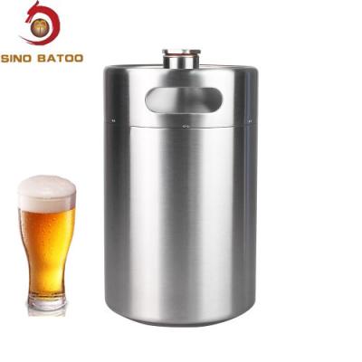 cerveja de aço inoxidável Mini Kegs do ofício 4L