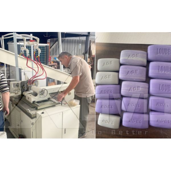 Fully Automatic Soap Making Machine High Speed Laundry Soap Production Line 300kg h to 2000kg h