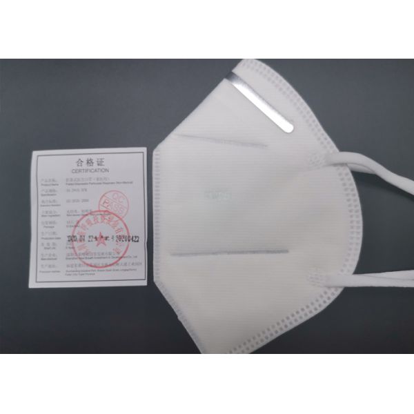 Disposable N95 Pollution Mask Anti Bacteria PFE 95% CE FCC Certification