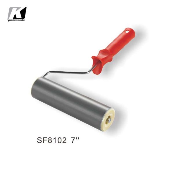 Anticorrosive Black Patterned Paint Roller Flameproof Multiscene