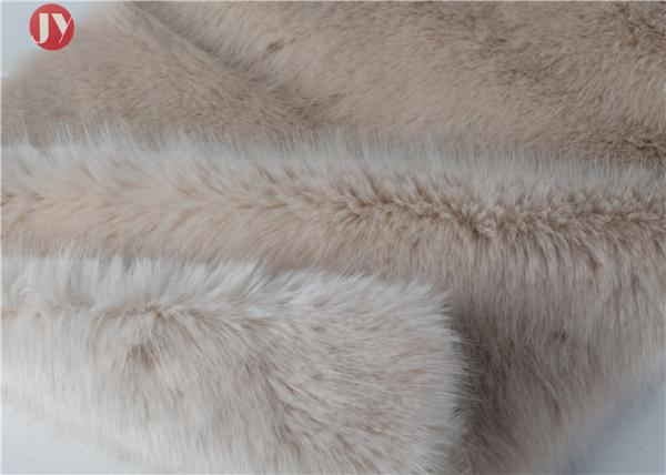 Eco Tissavel Faux Fur Fabric LUXURY Vory Customized Color Knitted Adult Dress